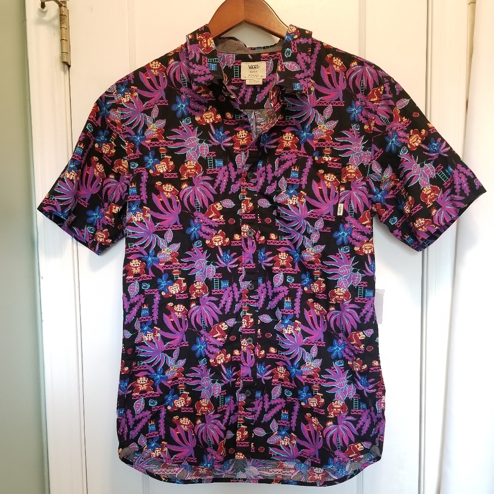 Vans Nintendo SS Donkey Kong shirt